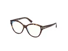 New Tom Ford FT5954-B 055 Coloured Havana/clear Blue Light Block 54MM Authentic. Price: $137.60.
