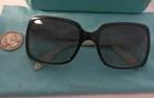 Tiffany & Co Tf 4047-B Black Blue Crystal Butterfly Sunglasses Italy Box Pre-owned. Price: $145.00.