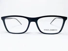 New Dolce & Gabbana DG5044 2525 Mens Black Rectangle Eyeglasses Frames 55/17 145. Price: $196.78.