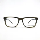 Alberto Romani AR8001 Gry Eyeglasses Frames Black Grey Square 54-17-135 New. Price: $31.99.