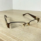 Gucci GG2844 Nvx Eyeglasses Brown Half Rim Read Desc 51-17-135 Pre-owned. Price: $49.76.