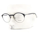 Prada Eyeglasses VPR58Y 02N-1O1 Matte Navy Blue Silver 48-20-145 No Case New. Price: $98.50.
