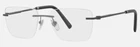 Bvlgari 55MM Matte Gunmetal Eyeglasses New. Price: $120.00.