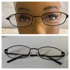Tempo WM9010 Bk 53-18-135 Black Metal Full Rim Eyeglasses Frame New. Price: $15.00.
