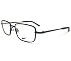Nike Eyeglasses Frames 8183 002 Matte Black Rectangular Full Wire Rim 54-18-140 New. Price: $64.99.