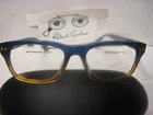 Men's Robert Graham Eyeglass Frame Pedro In Blue 54-18-145-37V W/g-beene Case New. Price: $59.99.