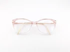 Isaac Mizrahi Eyeglasses Frames Only, IM30057A Ro, 53-17-140, Clear/pink Pre-owned. Price: $39.99.