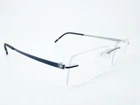 Silhouette 5529 Eyeglasses Frames 4510 Blue .. 19-140 Silver M857 Pre-owned. Price: $69.11.