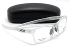 Oakley Hex Jector OX8032-0955 Matte Clear Unisex Eyeglass Frames 55-16-141 New. Price: $140.95.
