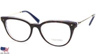 New Valentino 3005 5051 Havana /blue /crystal Eyeglasses 51-17-135 B41 Italy. Price: $184.99.
