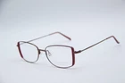 New Charmant Titanium Perfection CH29219 Wi Burgundy Authentic Eyeglasses 51-16. Price: $74.10.