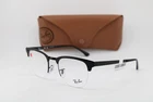 New Ray-ban Rb 3716-V-M 2904 Matte Black Gunmetal Authentic Eyeglasses 50-22. Price: $130.38.