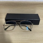 Charmant CH8105 Gp 57-18-145MM Pure Titanium Eyeglasses & Case Gold Frames Only Pre-owned. Price: $34.99.