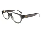 Gucci Eyeglasses Frames GG0717O 007 Transparent Gray Cat Full Rim 50-18-140 Pre-owned. Price: $119.99.