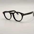 Tom Ford Eyeglasses Frames TF5931-D-B 001 Black Round Blue Light Block Lens 49MM New. Price: $158.88.