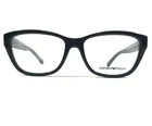 Emporio Armani Eyeglasses Frames EA3084 5017 Black Clear Square 54-16-140 New. Price: $69.99.