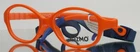 Gizmo GZ1008 Org Orange Unisex Kids Oval Full Rim Eyeglasses 46-15-125 B:33 New. Price: $39.99.