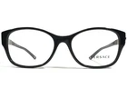 Versace Mod. 3168-B 5050 Eyeglasses Frame Black Silver Round Cat 54-17-135 New. Price: $129.99.