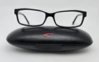 Carrera By Safilo CA6171 807 Black Eyeglasses Frame W/ Flexhinge And Case 54MM Pre-owned. Price: $25.99.