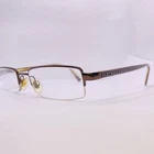 Burberry Authentic Eyeglasses 1012 50 19 135 Brown Plaid Half Rim Pre-owned. Price: $49.29.