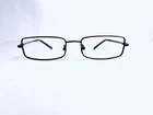 Prada Black Rectangular Metal Glasses Italy VPR65H 1BO-101 51 17 135 Pre-owned. Price: $280.00.