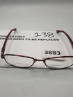 Vogue Eyeglasses Frames VO3845-B 717-S 52-16-135 Brown/red Full Rim Pre-owned. Price: $22.47.