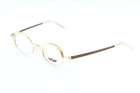 New Boz Luigi Col 1015 Ivory Brown Eyeglasses Frames Authentic Rx 41-23. Price: $54.60.