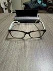 Prada Vpr 18T 51-16 2AU-101 140 Arms Teal Tortoise Brown Framed Glasses W/ Case Pre-owned. Price: $89.99.