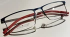 Tommy Hilfiger 1843 V6D Eyeglasses Matte Ruthenium Blue New Metal 55-17-145. Price: $92.00.