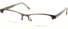 New Prodesign Denmark 1398 5021 Brown Matte Eyeglasses Frame 52-17-140MM. Price: $76.48.