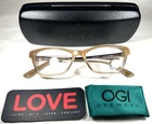 Ogi Heritage 9103/1830 Eyeglasses Frame Hazelnut Made In Japan Size 51-15-140 New. Price: $120.00.