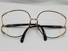 Vintage Christian Dior 2250 49 Frames Only Gold Black Austria Pre-owned. Price: $55.00.