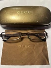 Gucci GG2769/STRASS Nde Brown Rectangular Full Rim Eyeglasses Frames 51-17 135 Pre-owned. Price: $16.75.