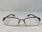 Vogue Eyewear 3875-B 756-S 52-17-135 Brown Half Rim Eyeglasses Frame SP31 Pre-owned. Price: $36.22.