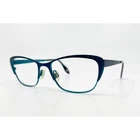 Fysh Eyeglass Frames Women Blue Teal Cat 3538 508 52-17-140 Pre-owned. Price: $39.99.