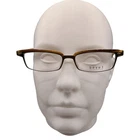 Bevel Specs 2507 All In Eyeglasses Brown Amber Rectangular Frames Japan 52-16 New. Price: $29.99.