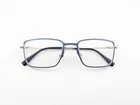 Lacoste Eyeglasses, Frames Only, L2275E 424, 54-19-145, Aluminum/titanium, Blue Pre-owned. Price: $39.99.