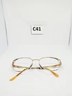 Sophia Loren Zyloware Eyeglasses Frame M48 306 Women's Gold Full Rim 53-17-135 Pre-owned. Price: $25.00.