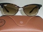 Ray Ban Italy RB4132 710/51 2N Brown Gradient Tortoise Clubmaster Sunglasses New. Price: $202.49.