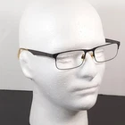 Guess GU1904 009 Eyeglasses Frames 52-17 140 Black Rectangular Metal Pre-owned. Price: $19.33.