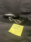 Coach HC5072Q 9015 Silver Black Oval Eyeglasses Frame Only 51-17 135 Chain Link Pre-owned. Price: $31.50.