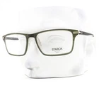 Starck Eyeglasses Sh 2061T 0004 Crystal Green Matte Black 54MM No Case New. Price: $199.50.