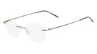 Marchon Airlock Wisdom 203 Satin Silver 046 Size 49 Eyeglasses New. Price: $181.55.
