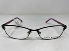 Hard Candy HC22 Mblk 52-15-140 Matte Black Metal Full Rim Eyeglasses Frame RF42 New. Price: $50.00.