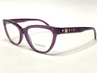 New Women's Versace Mod VE3264B 5291 Eyeglasses Frames Purple Cats 51/16 140. Price: $289.99.