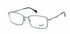 Ray Ban Eyeglasses RB6298 2810 Demi Gloss Gunmetal Light Blue 53MM Rx-able New. Price: $49.99.