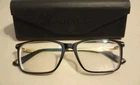 Police Eyeglasses, Frames Only, Cambodia, VPL986K 0700, 55-17-145, Plastic,black Pre-owned. Price: $34.99.