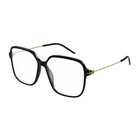 Gucci GG1271O 001 Black 56MM Eyeglasses New Authentic. Price: $240.37.
