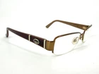 Gucci Gg 2878 Eyeglasses Frames MI2 Brown 52 17-135 Gold Italy L666 Pre-owned. Price: $69.11.