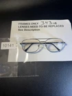 Steroflex Eyeglasses Frames 2152 131 Silver 56-17-140 Full Rim Pre-owned. Price: $12.47.